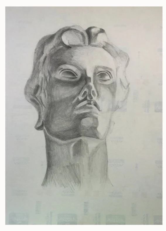 PORTRAIT STUDY N1 – Gypsum Head Drawing - 1