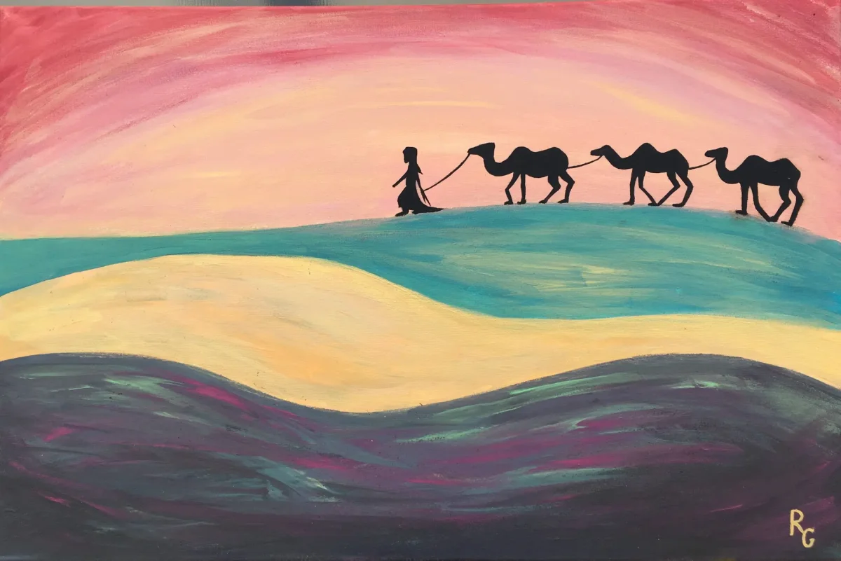 Colorful Desert