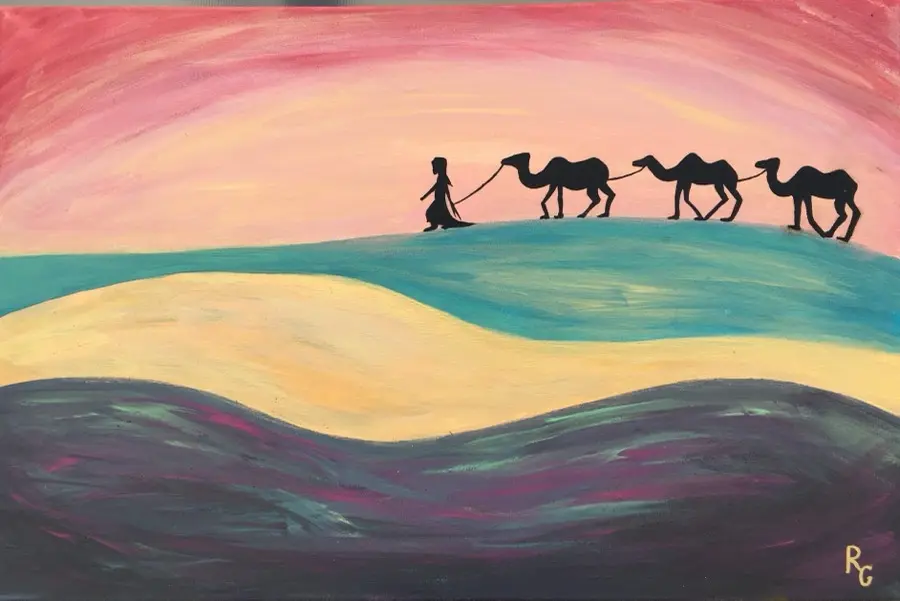Colorful Desert - 1