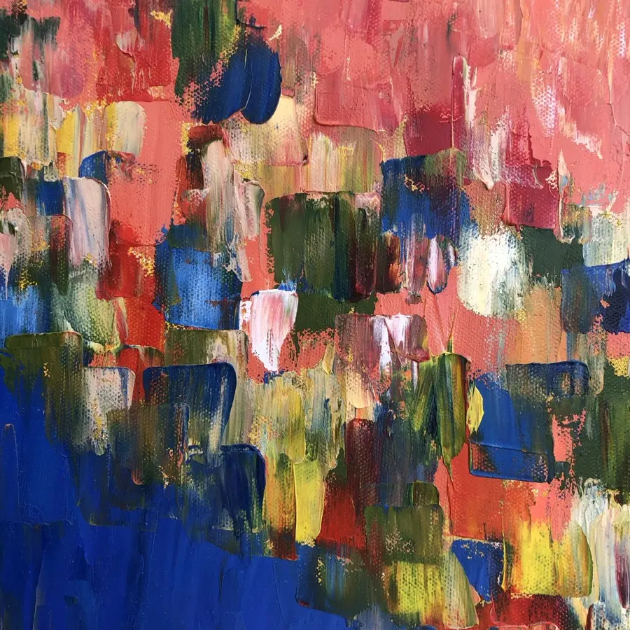 Coral and Blue - 11