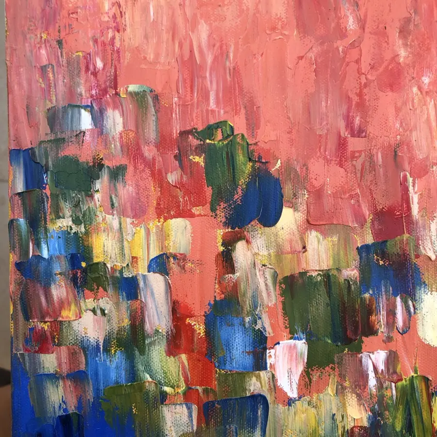 Coral and Blue - 14