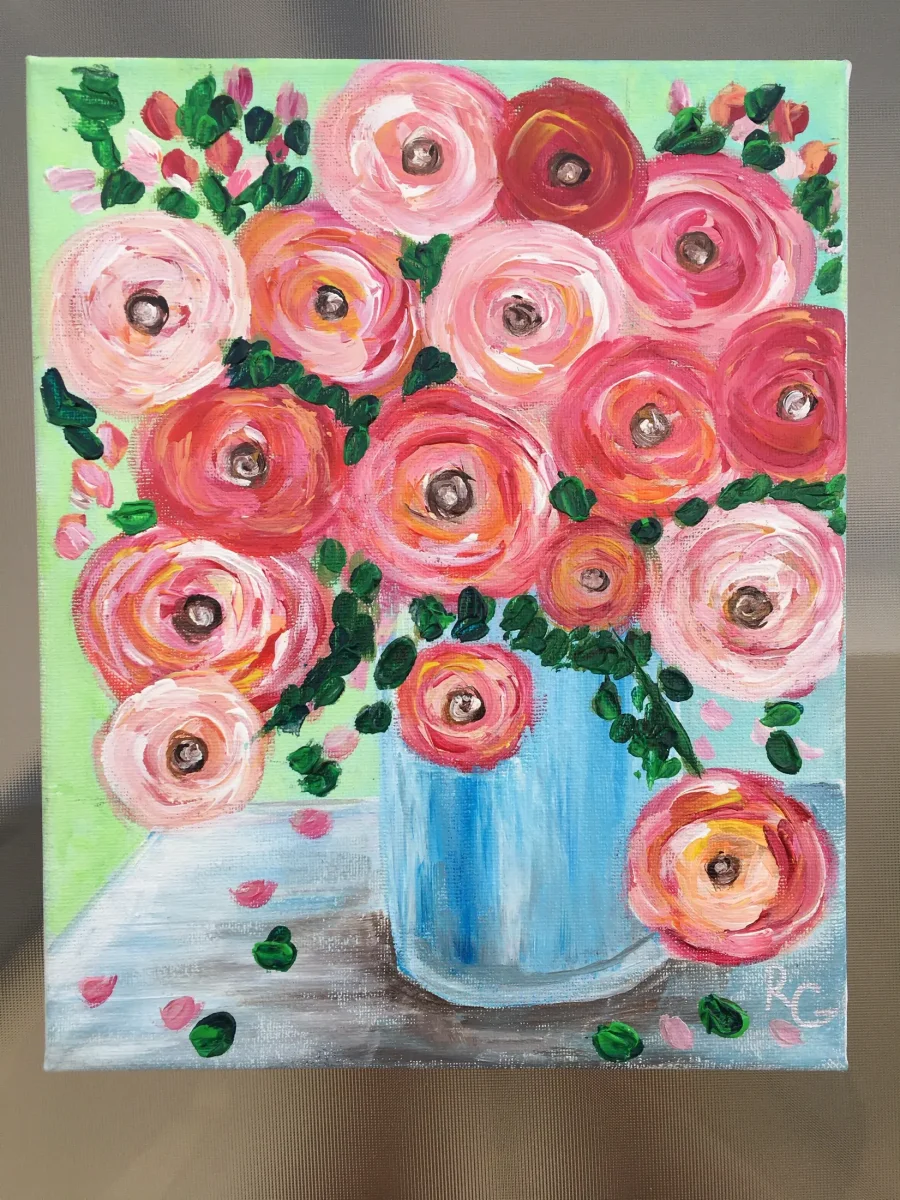 Flowers in a Vase