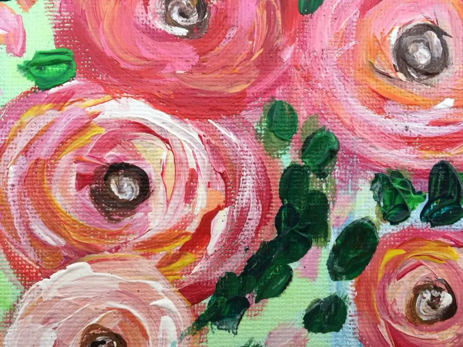 Flowers in a Vase - 3