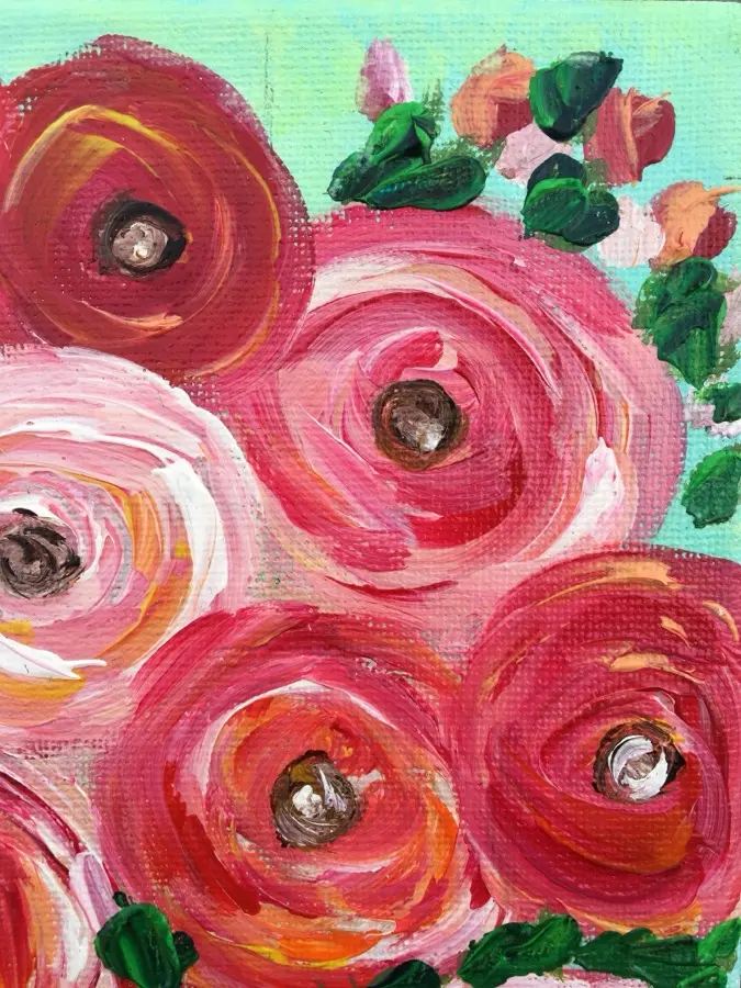 Flowers in a Vase - 5