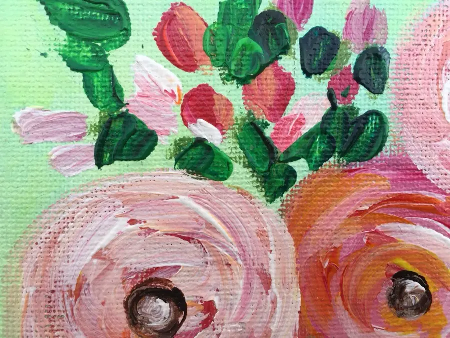 Flowers in a Vase - 6