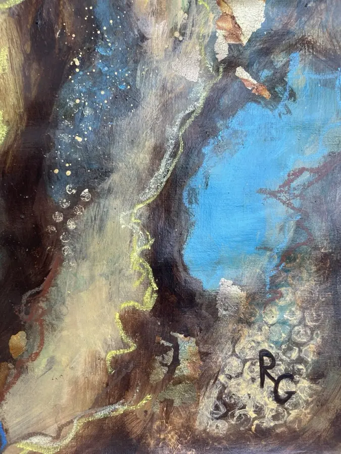 Illusions In Blue Iii - 7